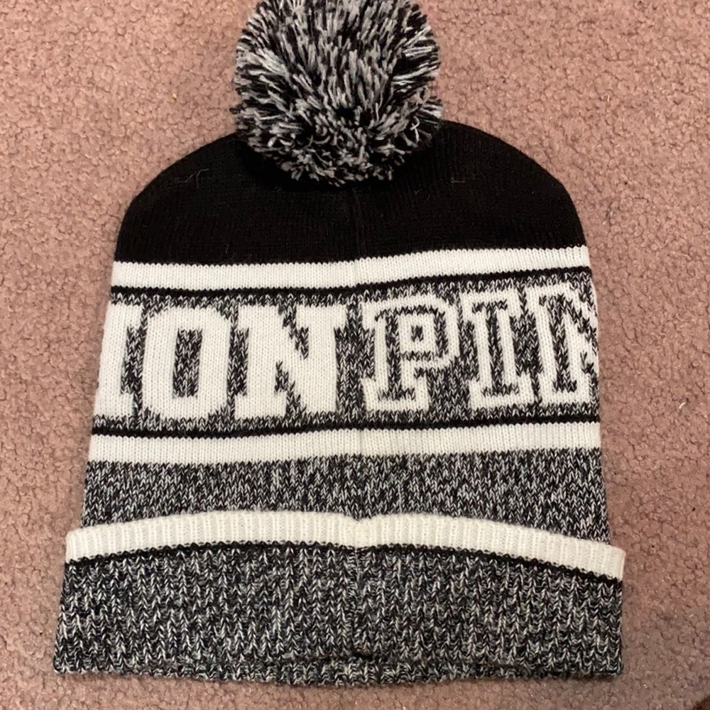 Pink nation beanie